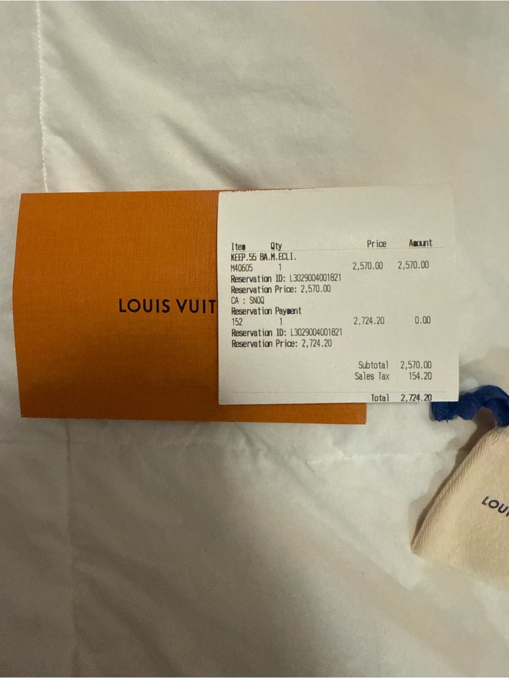 Louis Vuitton Keepall 55 Bandoulière Eclipse Black - Picture 11 of 11